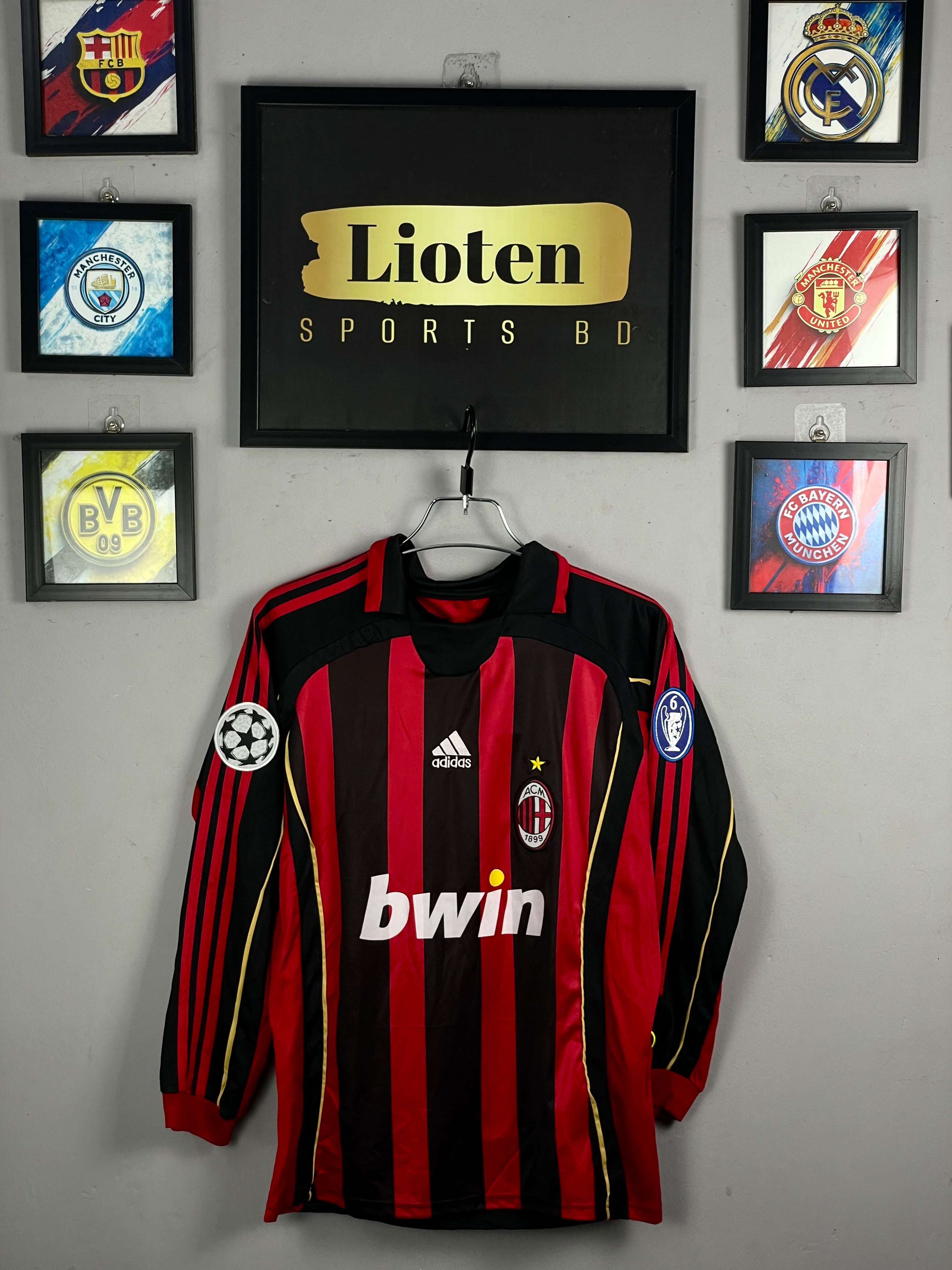 AC MILAN 2006/07 Home Full Sleeve