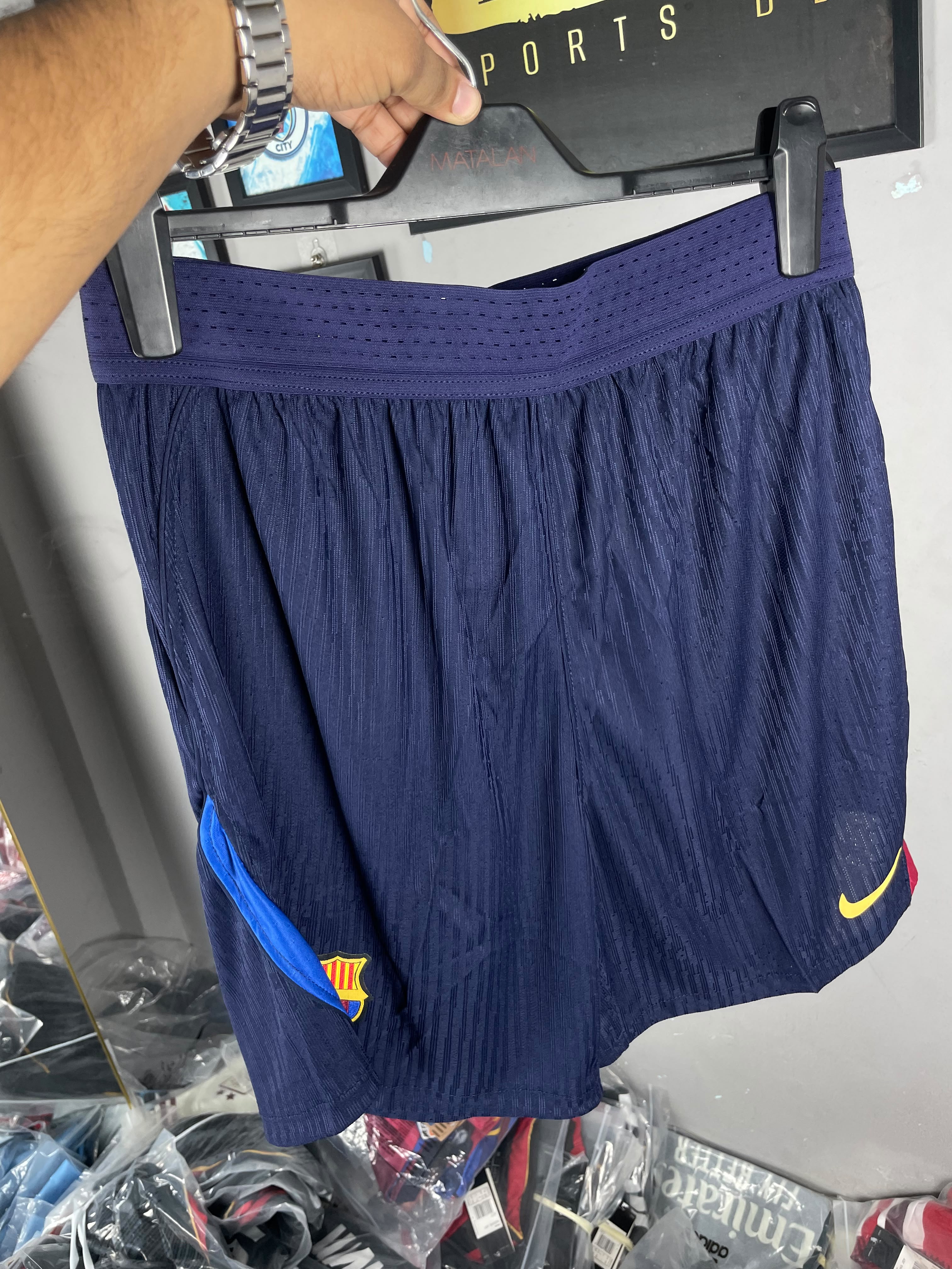 Barcelona Home Player Addition Short_img_1