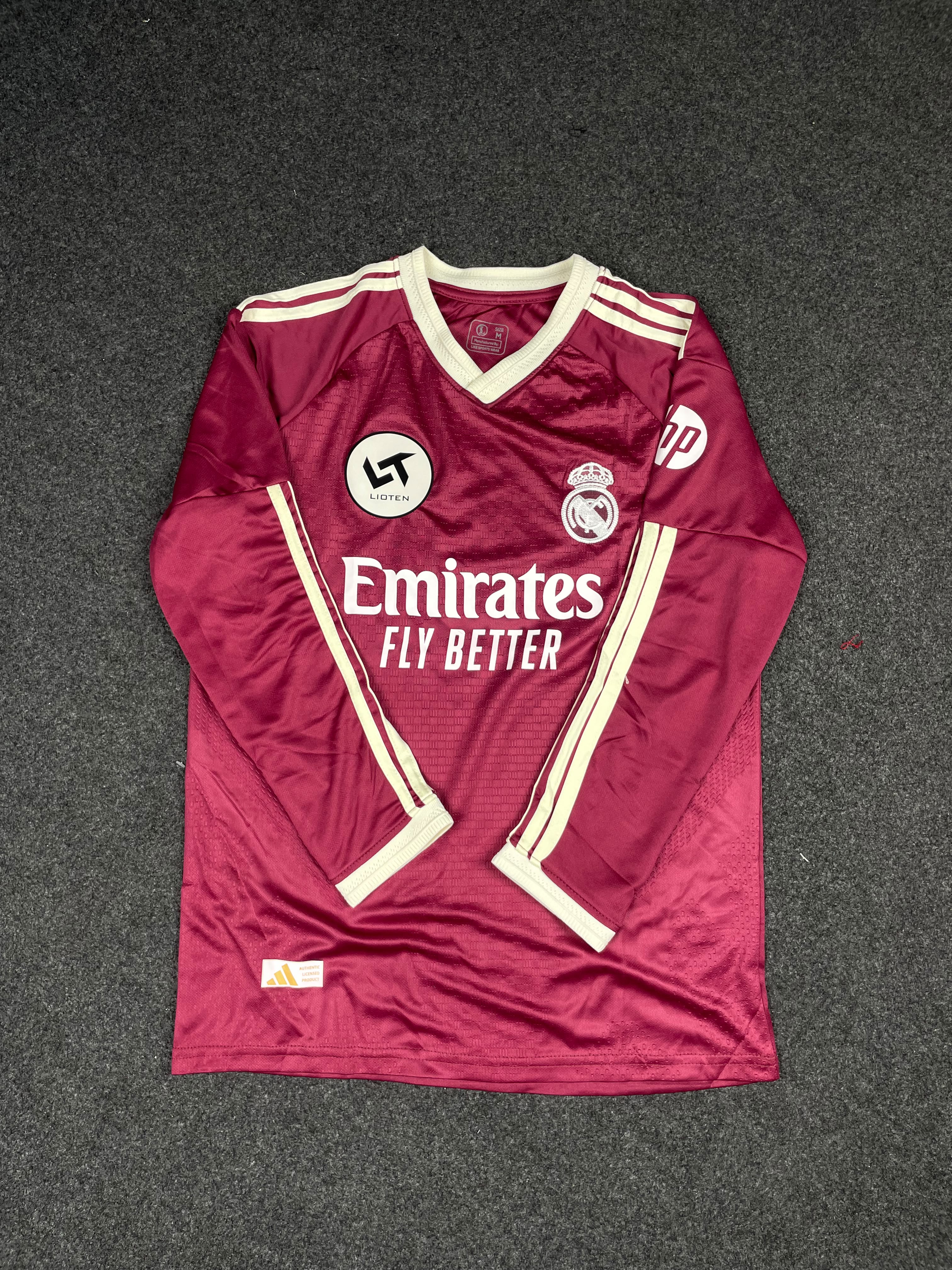 Real Madrid 3rd Kit Full Sleeve