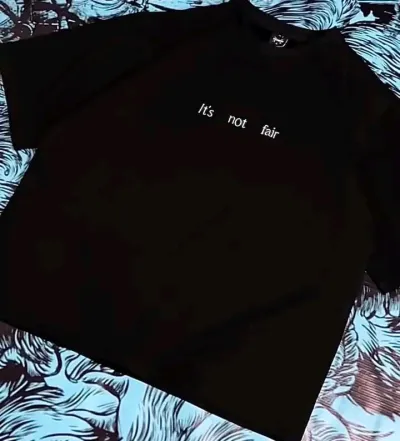 Solo Leveling Anime"I'm Gonna kill You" Dropshoulder T-shirt-Black_img_1