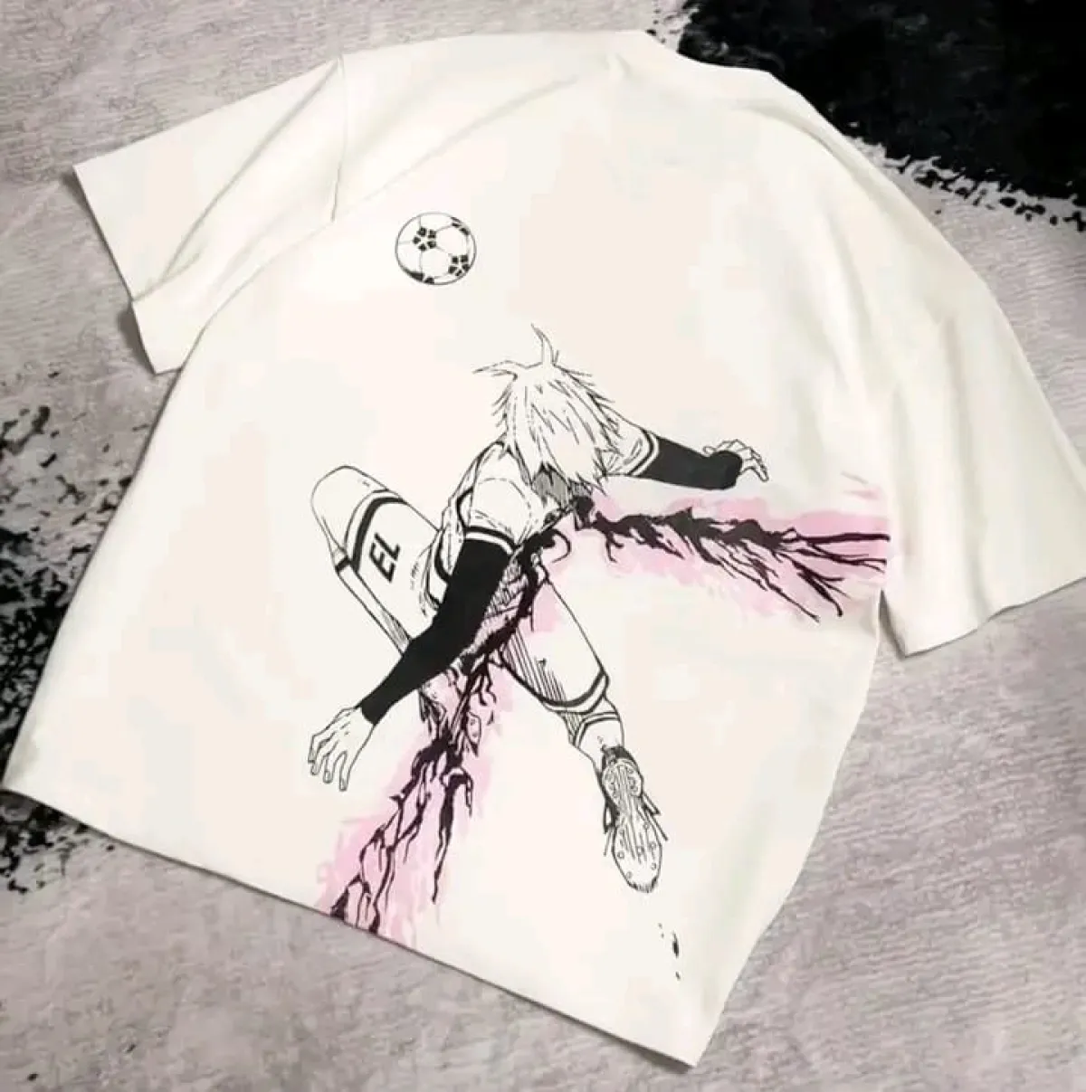 Blue Lock "Nagi Seishiro" Manga Panel Anime T-Shirt - White