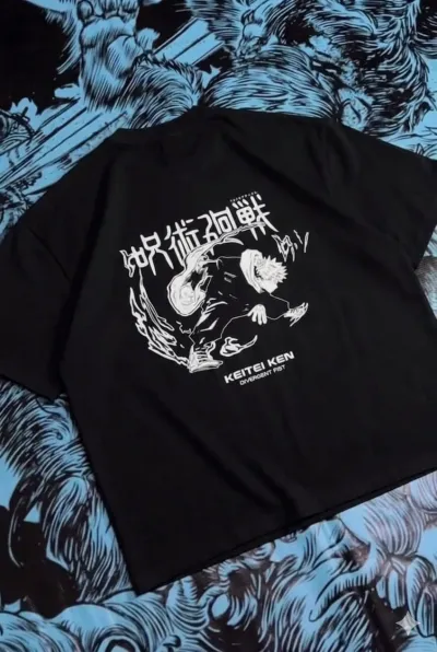 : Jujutsu Kaisen t-shirt Bangladesh, Yuji Itadori t-shirt, Black_img_0