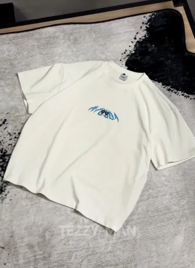 Hunter x Hunter " Kilua Zoldyck Godspeed " Anime Graphic Drop Shoulder T shirt - White_img_1