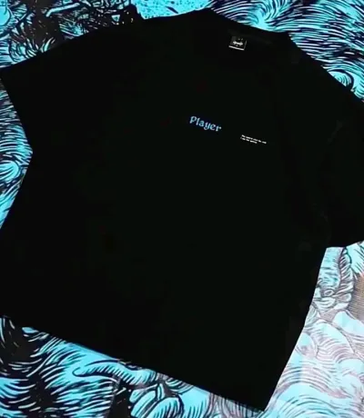 Solo Leviling Dropshoulder T- shirt -Black_img_1