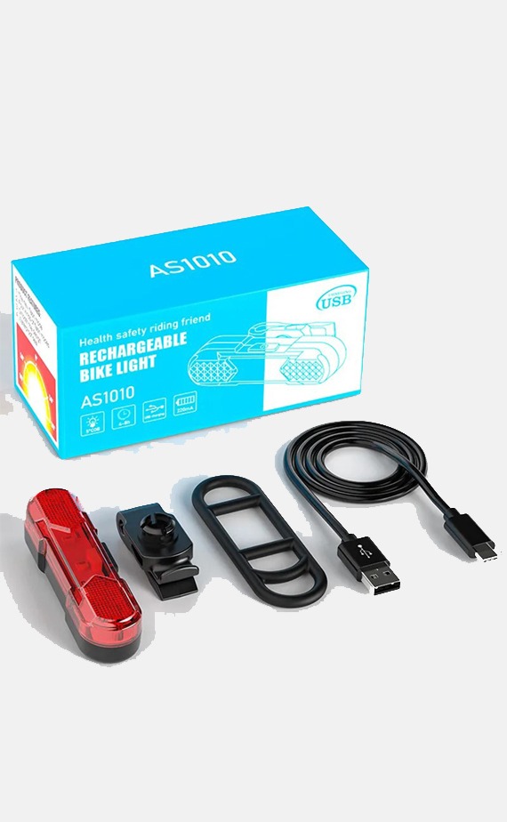 Bicycle Tail Light Night Cycling USB Charging Waterproof Single Lights Mountain Bike Led Warning Light Bicycle