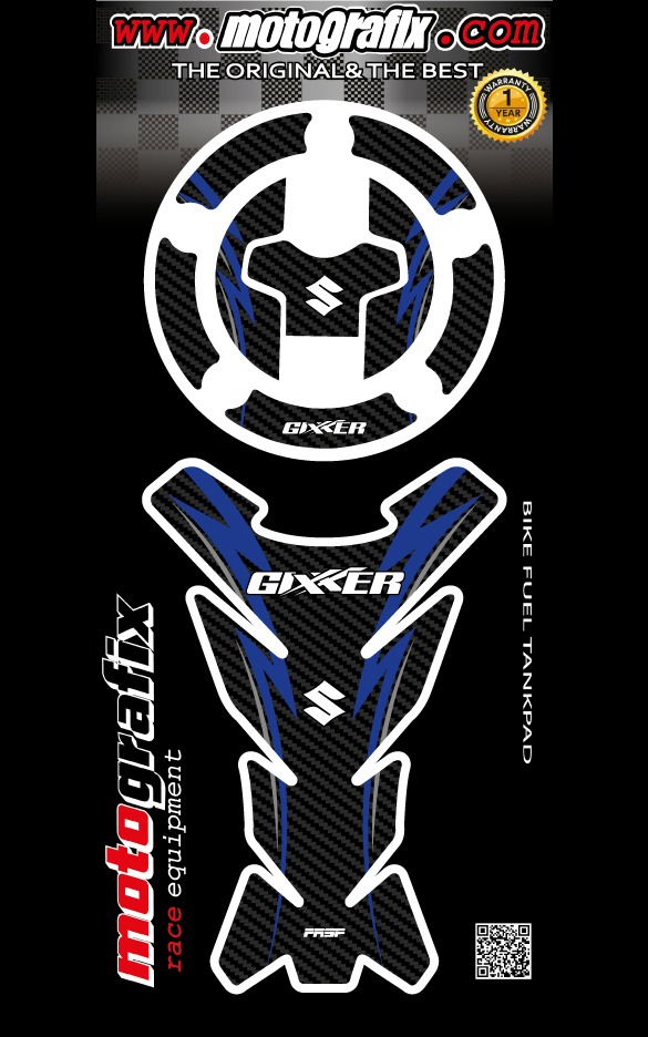 Tank pad Protector Sticker for Gixxer motorcycles