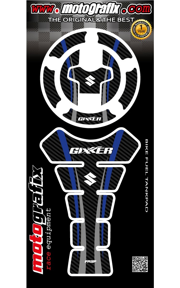 Tank Pad Protector Sticker For Gixxer Motorcycles