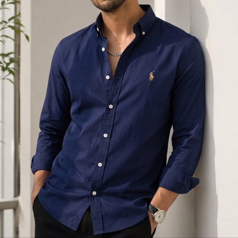 Navy Blue Color Ralph Lauren Polo Shirt