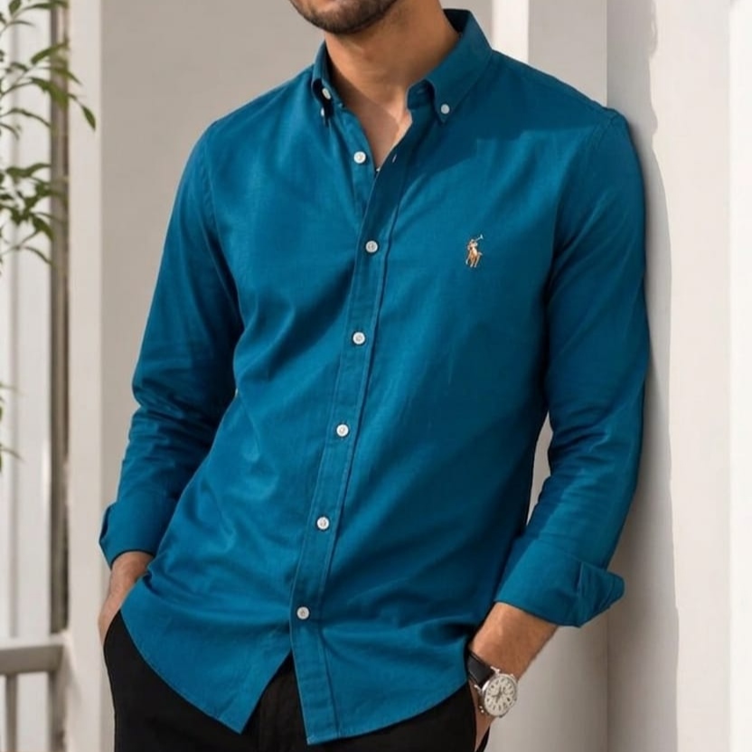 Teal Blue Ralph Lauren Polo Shirt