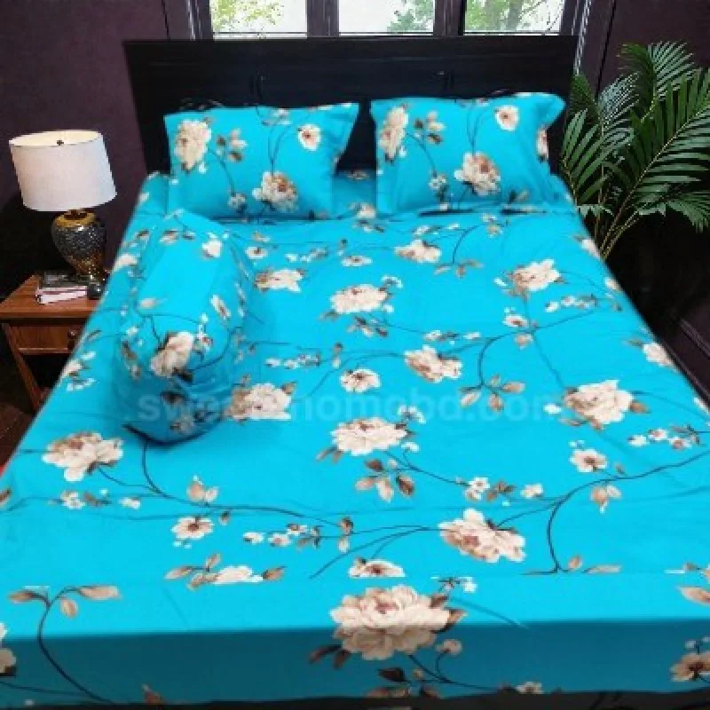 7/8 Feet Premium Twill Cotton Bedsheet