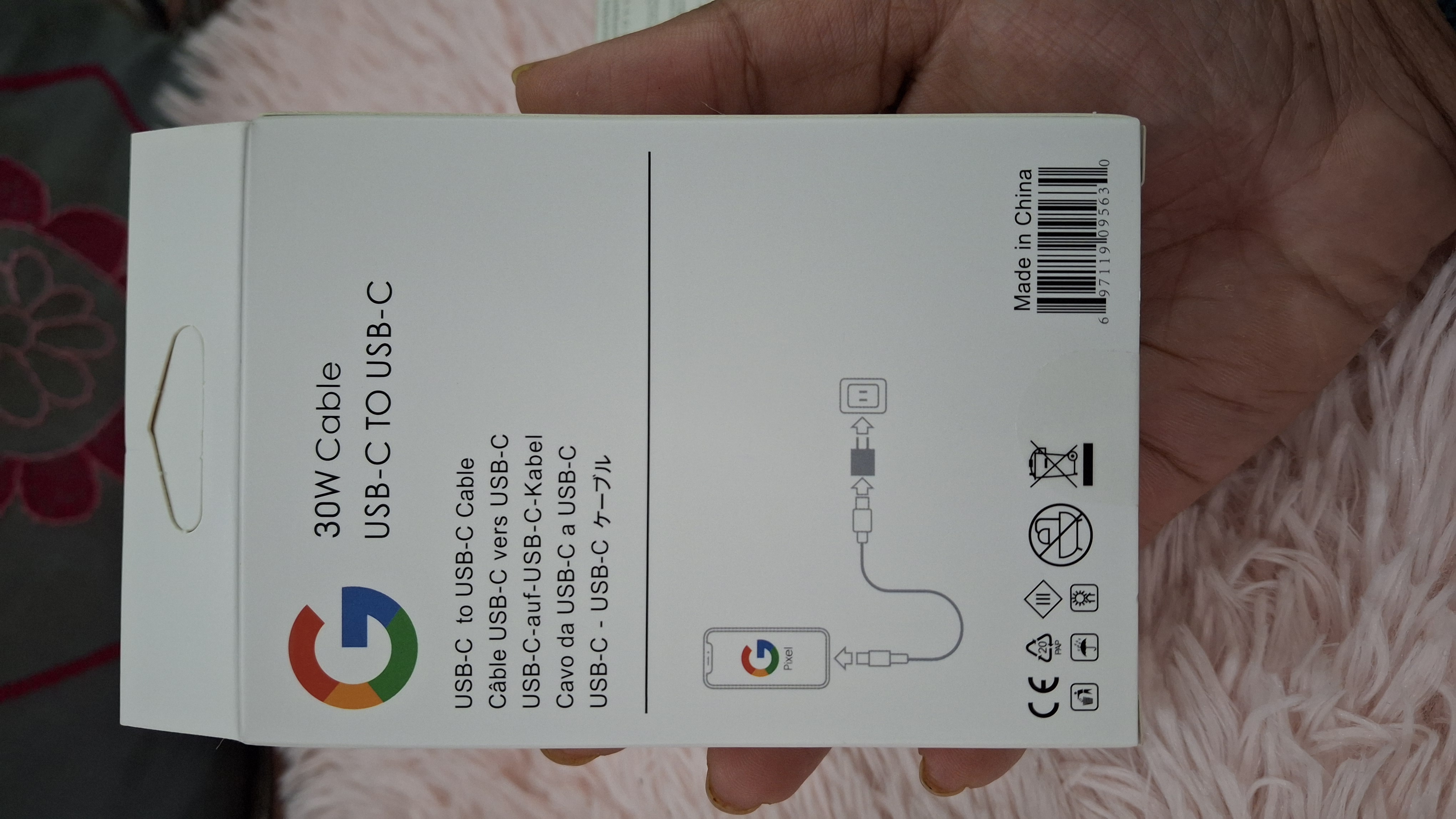 30W USB-C Fast Charger for Google Pixel_img_6