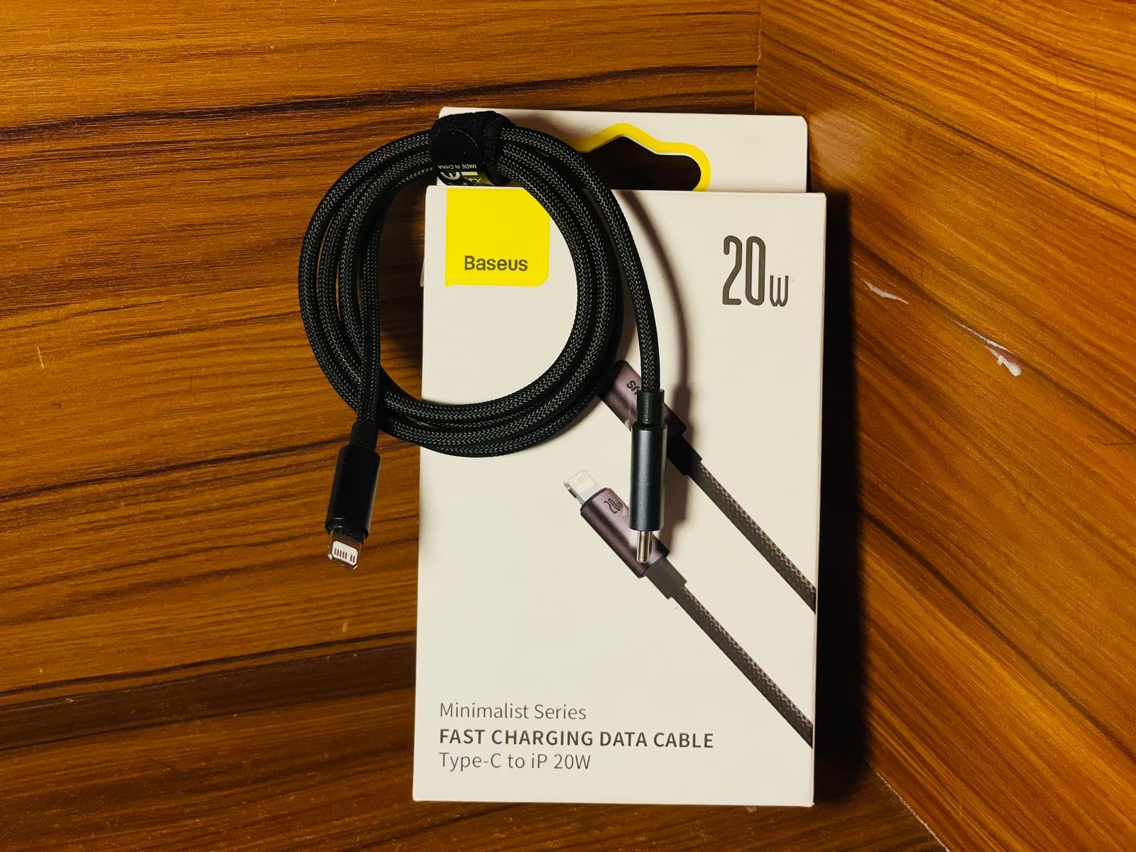 Baseus Minimalist Series Fast Charging Type-C to iP 20W 1m Data Cable