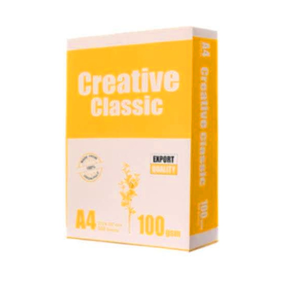 Creative Premium A4 Paper 100 GSM -(500 Sheets)