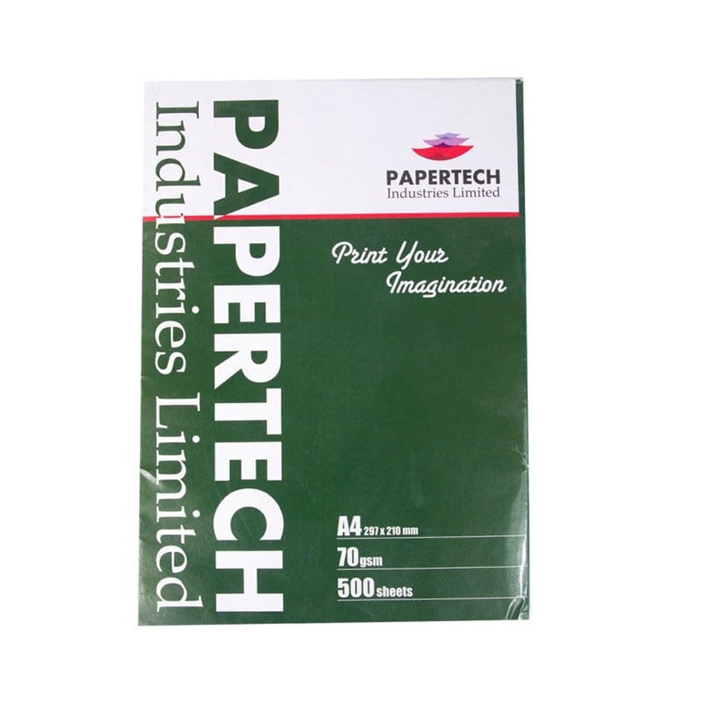PAPERTECH A4 Paper 70 GSM -(500 Sheets)