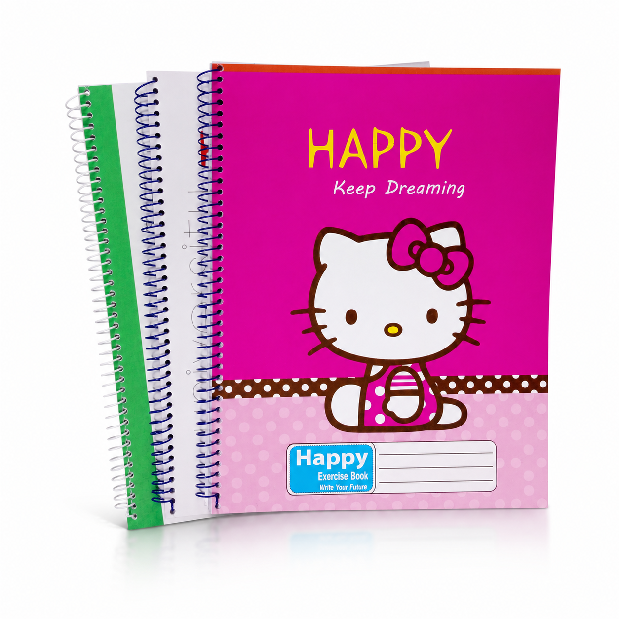 164 Page Happy Spyrial/Ring Exercise Book(khata)-Happy Products