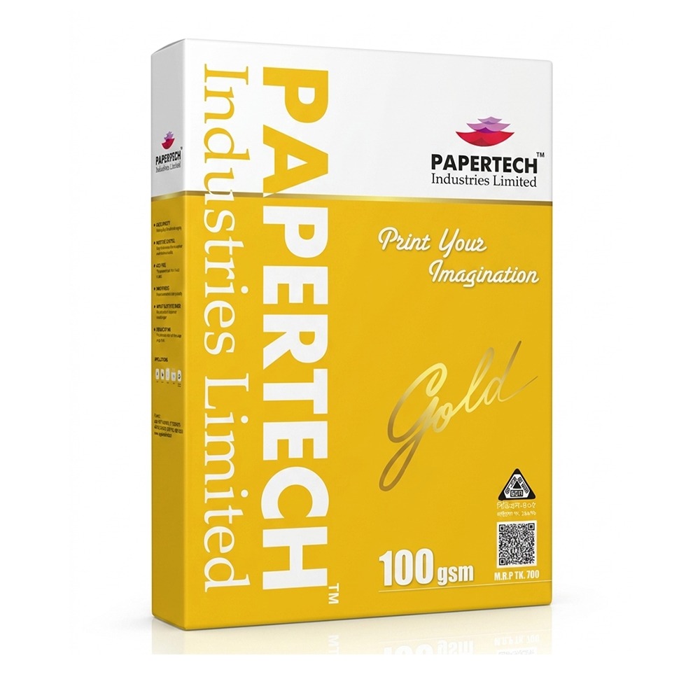 PAPERTECH Premium A4 Paper 100 GSM -(500 Sheets)