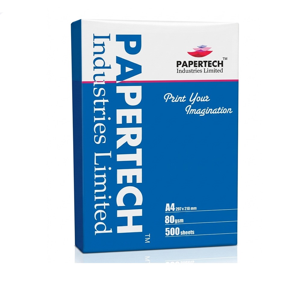 PAPERTECH Premium A4 Paper 80 GSM -(500 Sheets)
