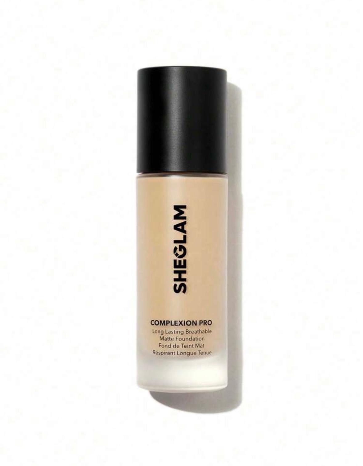 SHEGLAM Complexion Pro Long Lasting Breathable Matte Foundation (Shell) - Image 1