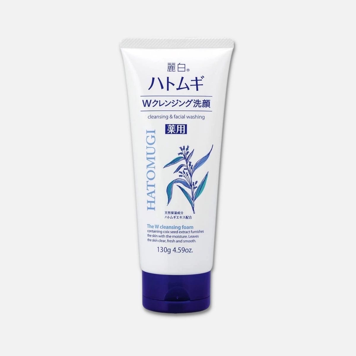 Reihaku Hatomugi Medicated Cleansing Foam, 4.6 oz (130 g)
