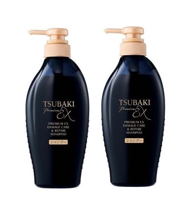 TSUBAKI Premium EX Intensive Repair Shampoo & Treatment Conditioner Set(450ml+450ml) Damage Care, Repair, Glossy Hair
