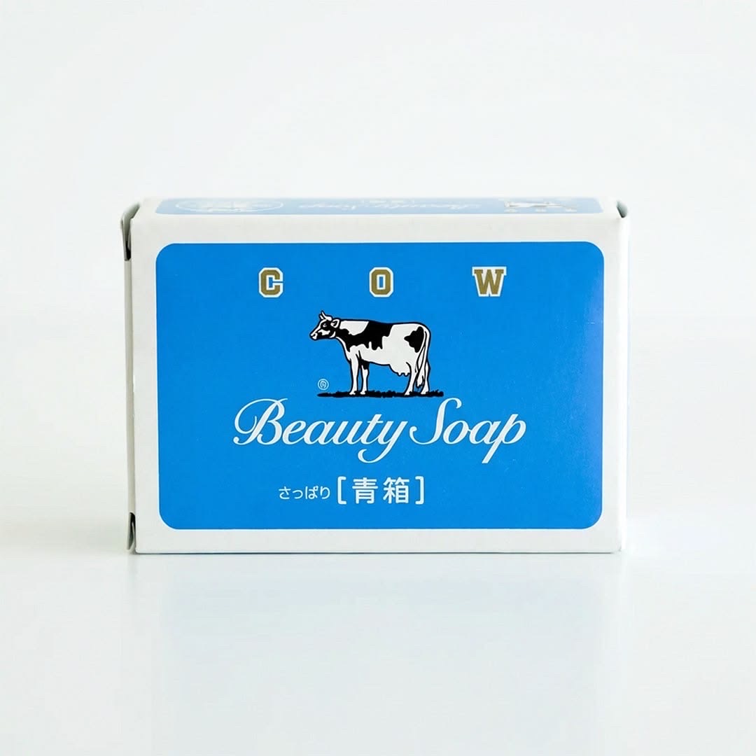 COW Beauty Soap blue (80g) - Image 1