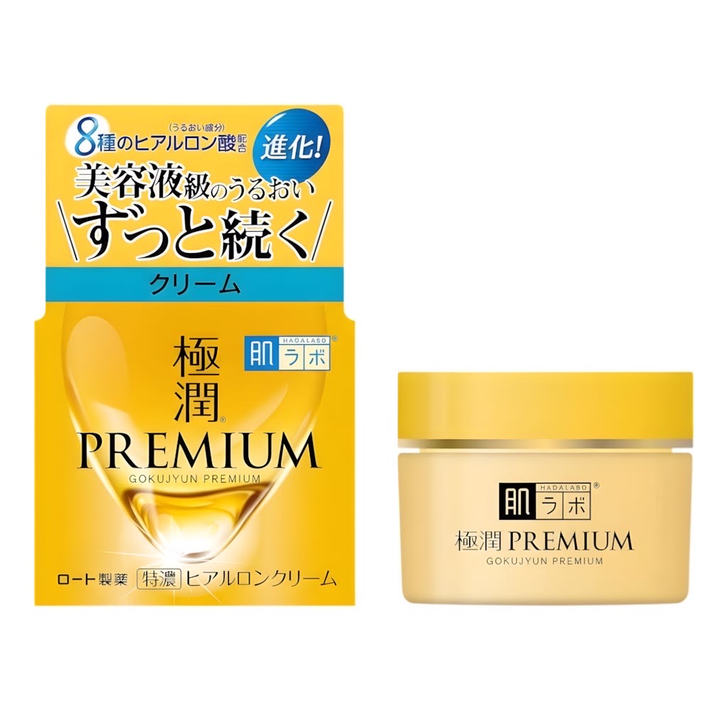 Hada Labo Gokujun Premium Hyaluron Cream 50g - Image 1