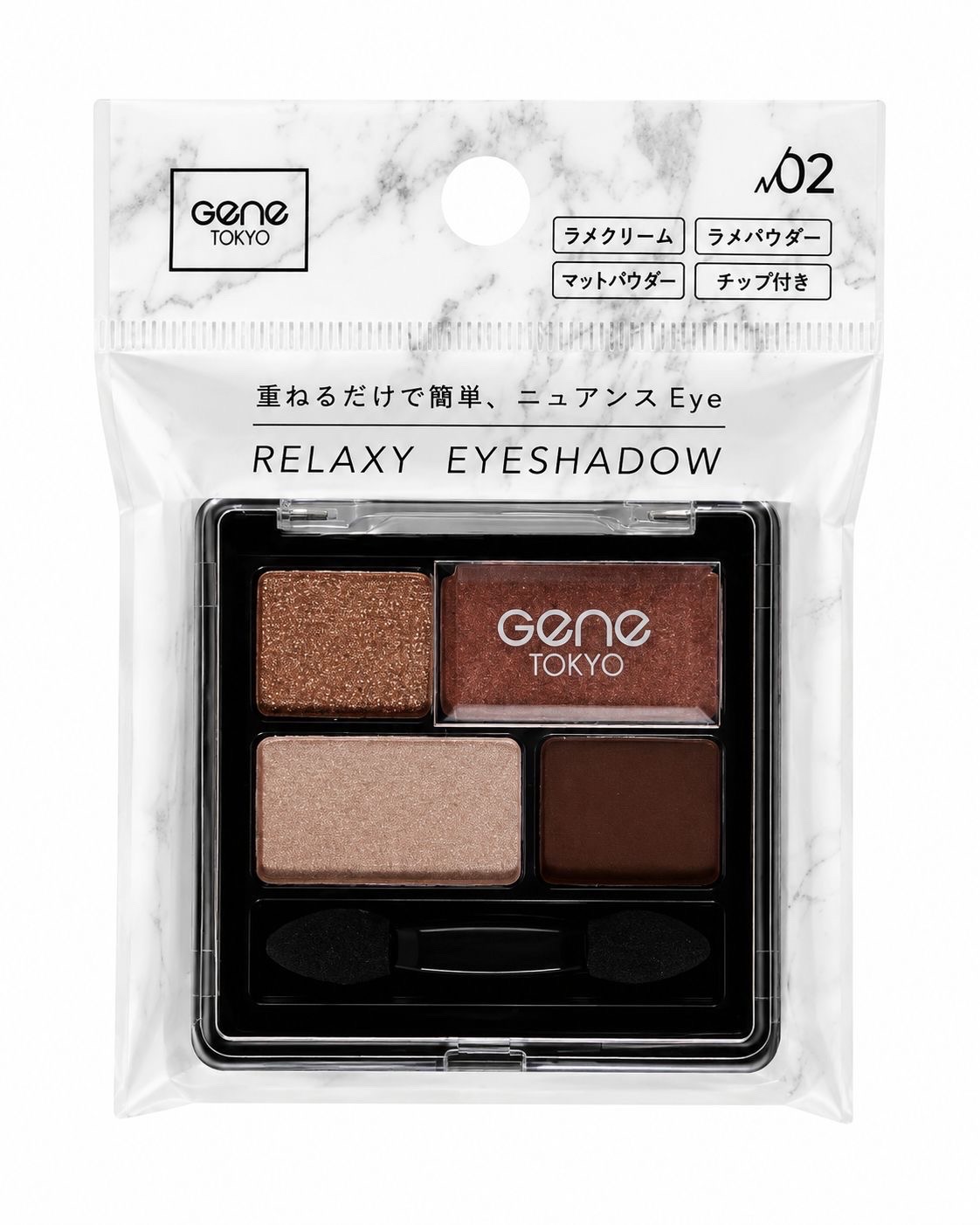 Gene Tokyo relax Eyeshadow palate 02 - Image 1