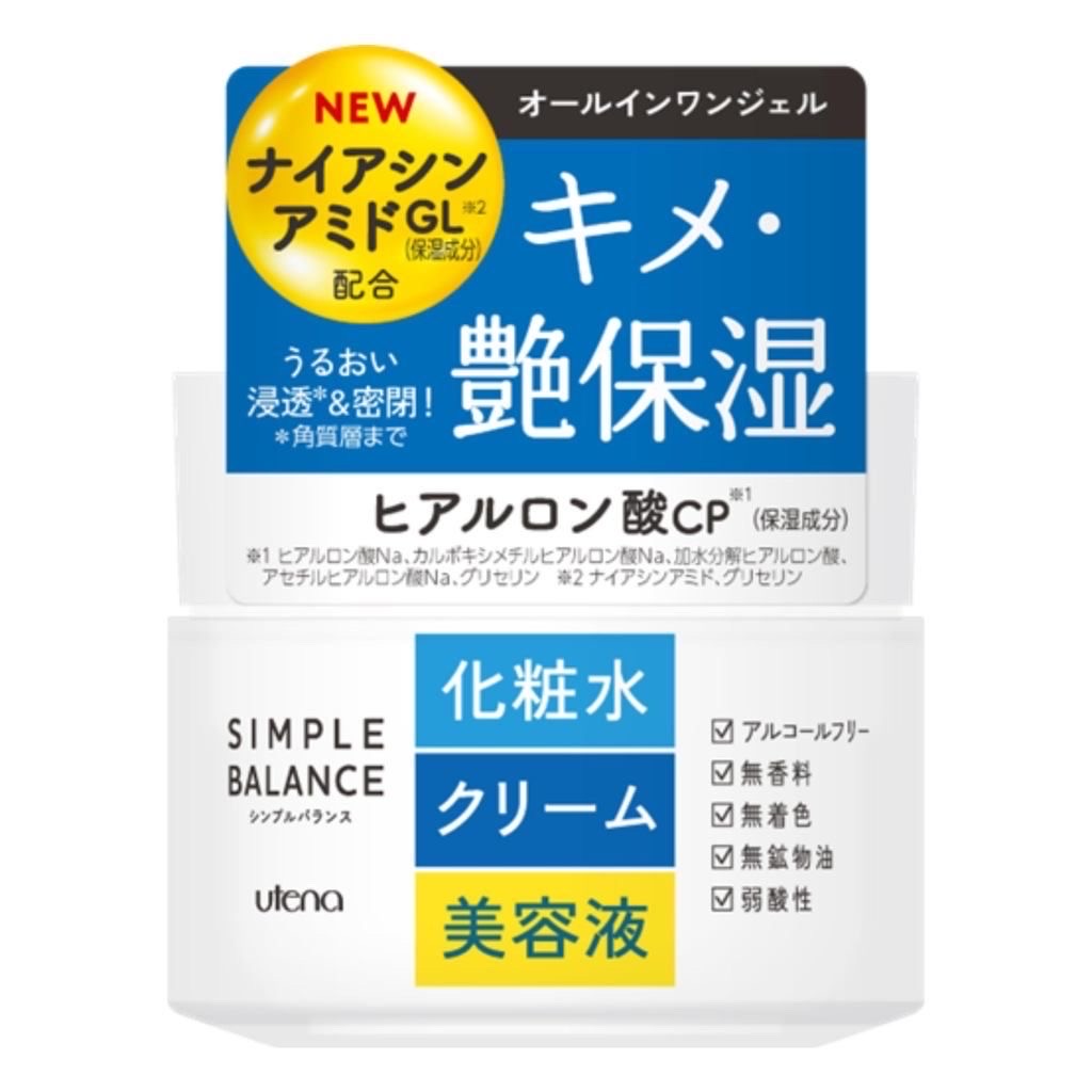 Utena Simple Balance Moisturizing Gel 3.5 oz (100 g) - Image 1