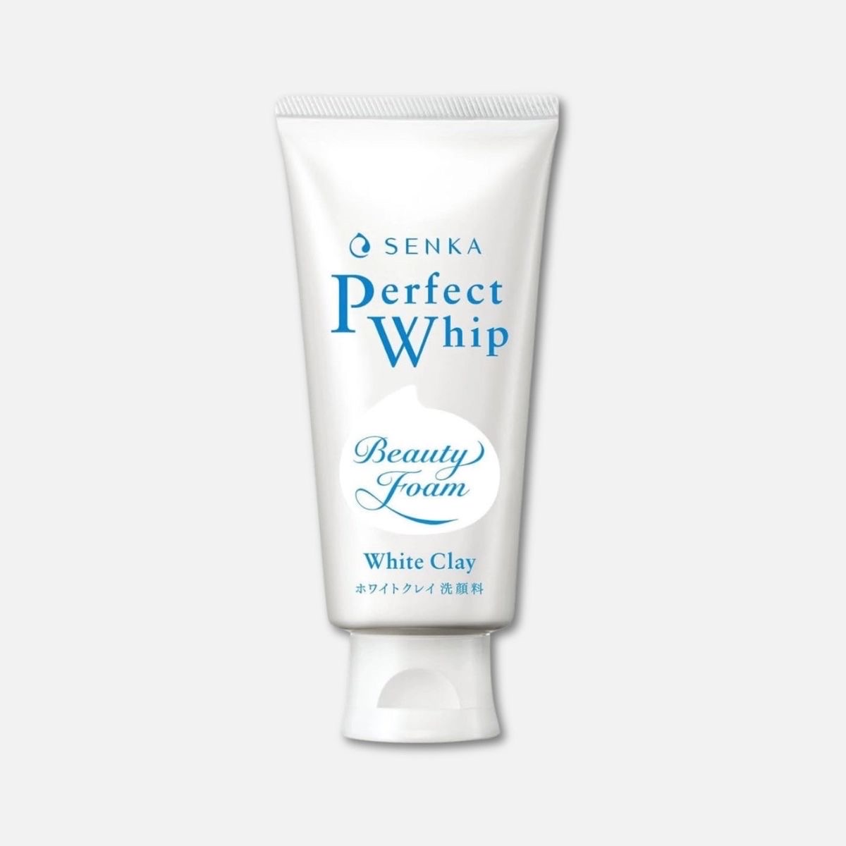 Senka Perfect Whip White Clay,(120 g), Facial Cleanser - Image 1