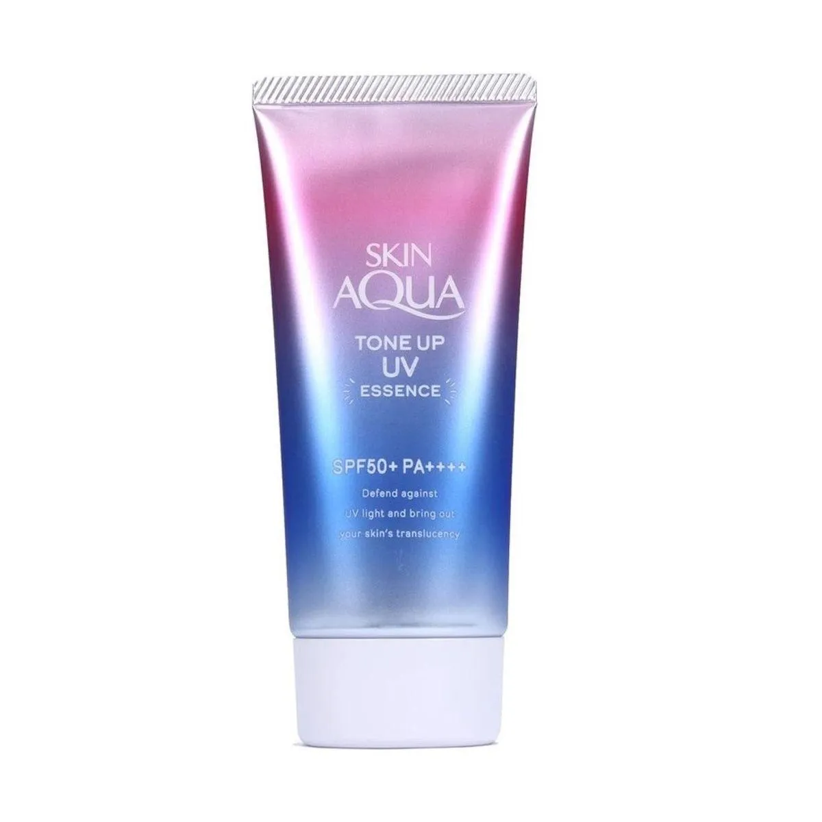 Skin Aqua SPF50+ PA+++ Tone-up, UV Essence, Sunscreen, Increased Transparency, Lavender80g - Image 1