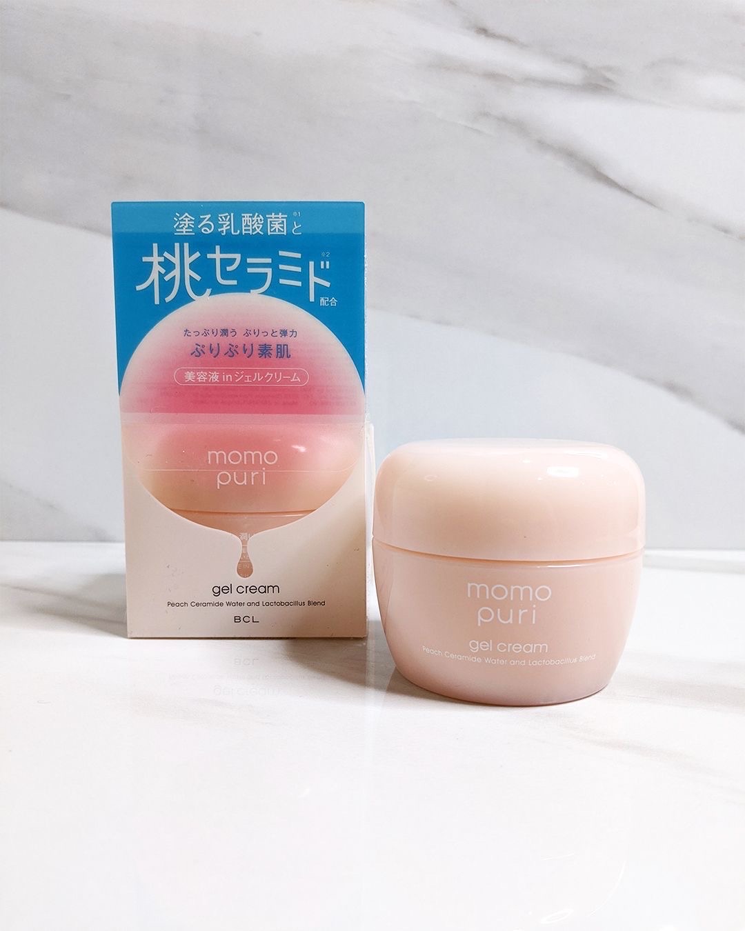 Momopuri Moisturizing Barry Cream, , All-in-One Face Cream (80g) image 2