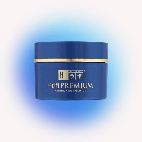 HadaLabo ShiroJyun Premium Medicated Penetrating Whitening Cream, 1.8 oz (50 g) - Image 2