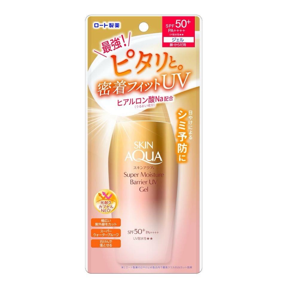 Skin Aqua Super Moisture Barrier UV Gel with Hyaluronic Acid SPF50+ PA+++ Sunscreen Gel 100 g - Image 1