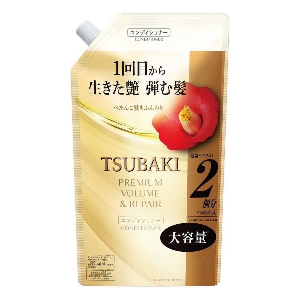 Fine Today TSUBAKI Volume & Repair Conditioner Refill (600ml) - Image 1