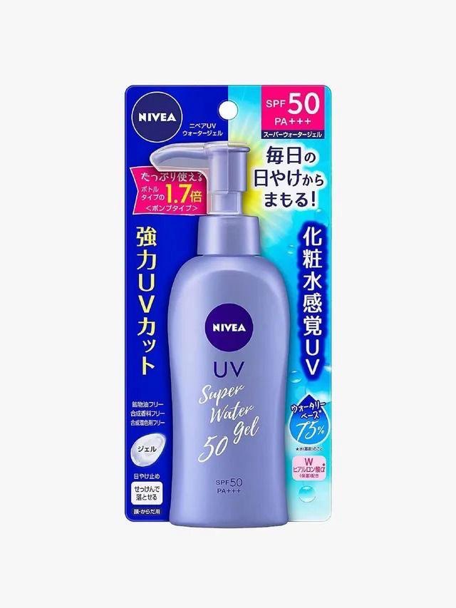 Nivea Sun Protective Water Gel SPF50/PA+++ Pump, 140 g - Image 1