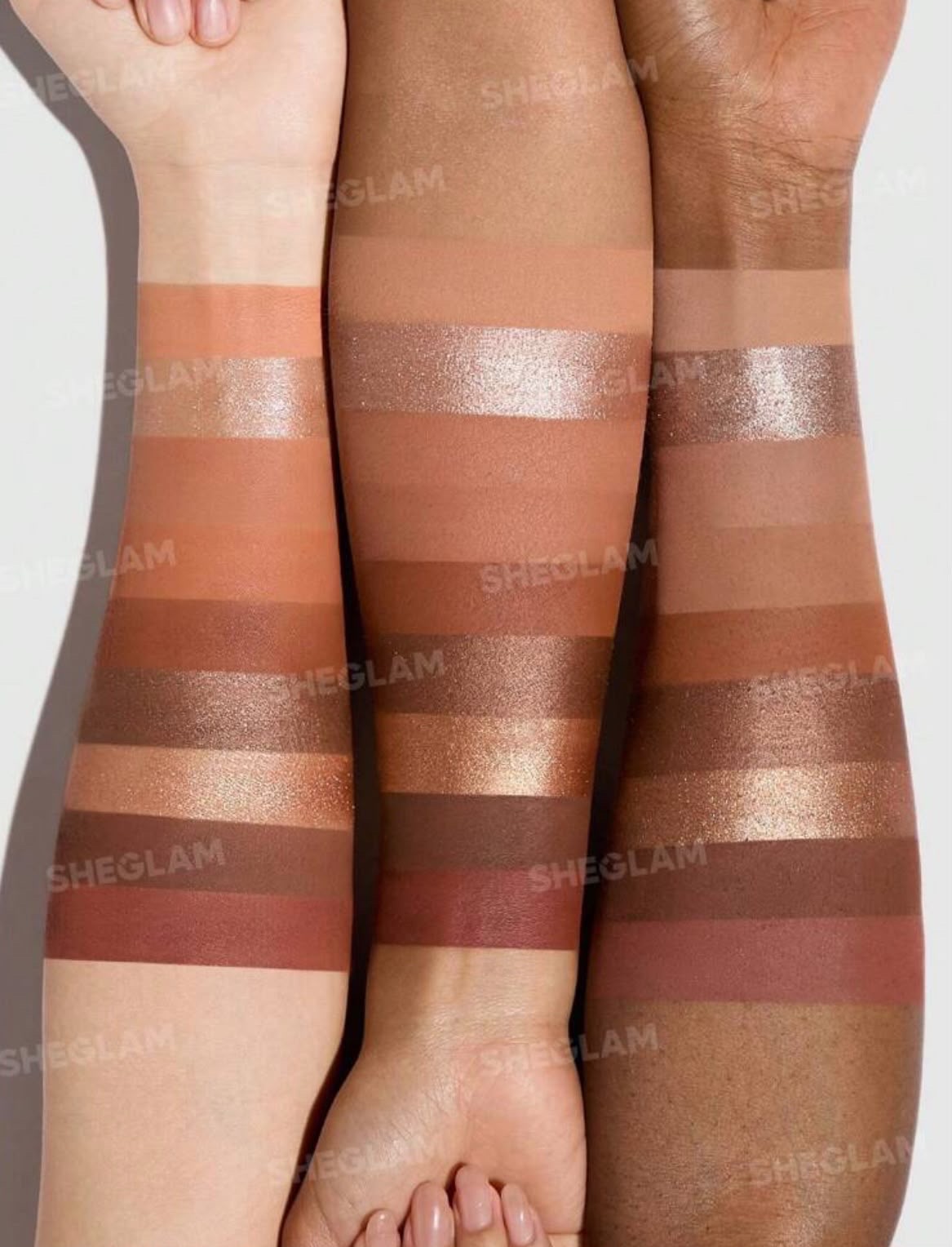 SHEGLAM 9 pan  Eyeshadow pallet (Cinamon spice ) - Image 4