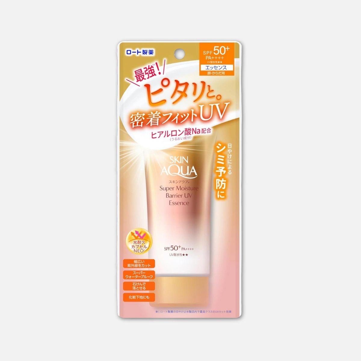 Skin Aqua (SKIN AQUA) Super Moisture Barrier UV Essence, SPF50+ PA++++, 70g - Image 1