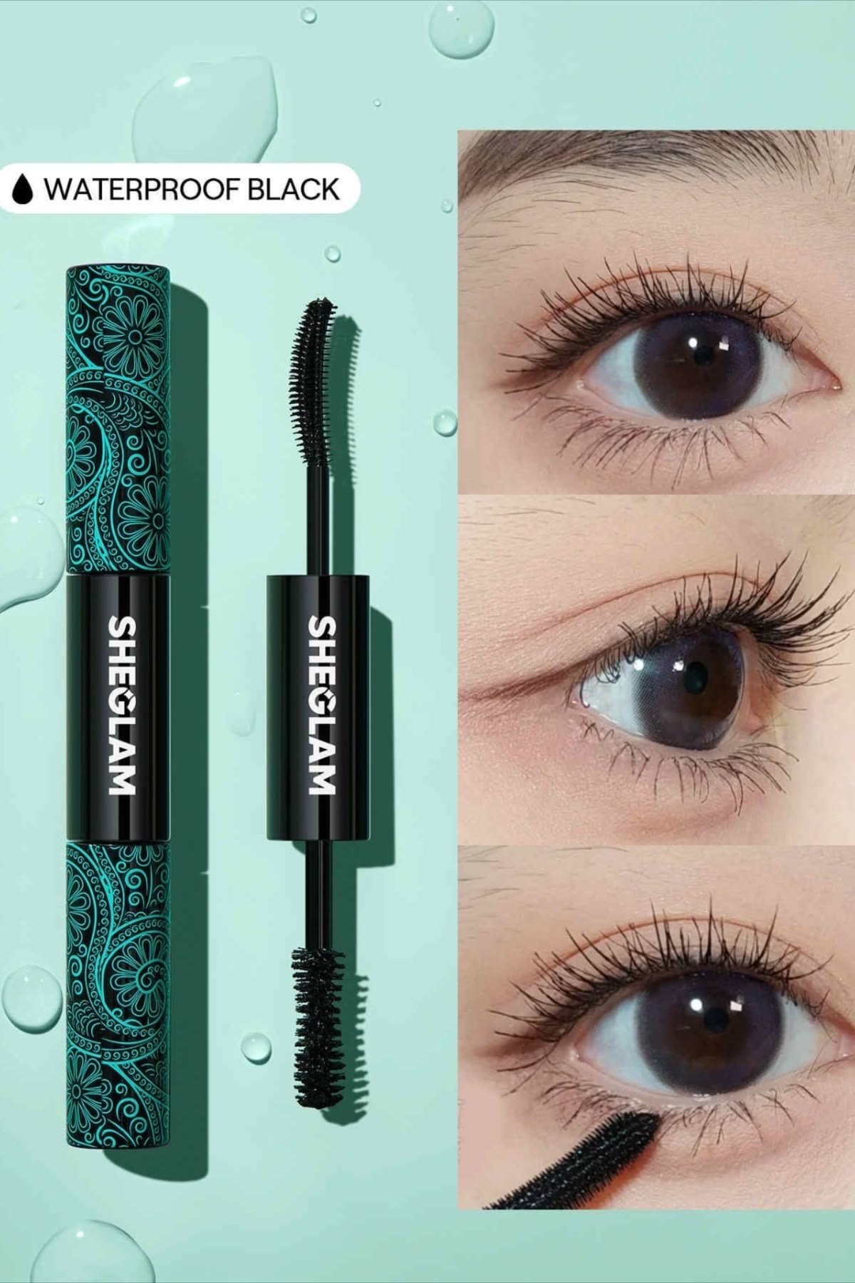 SHEGLAM Waterproof All in one Volume Mascara black - Image 1