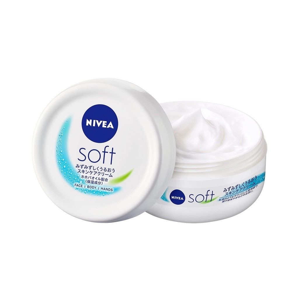 Nivea Soft Skin Care Cream Jar 3.5 oz (98g) - Image 1