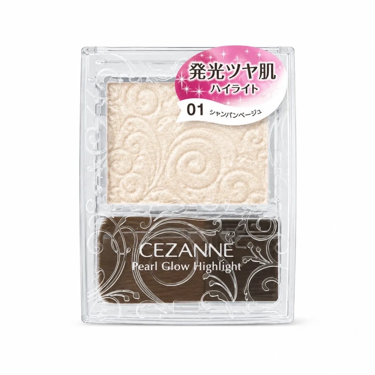 CEZANNE Pearl Glow Highlight 01(champagne beige) - Image 1