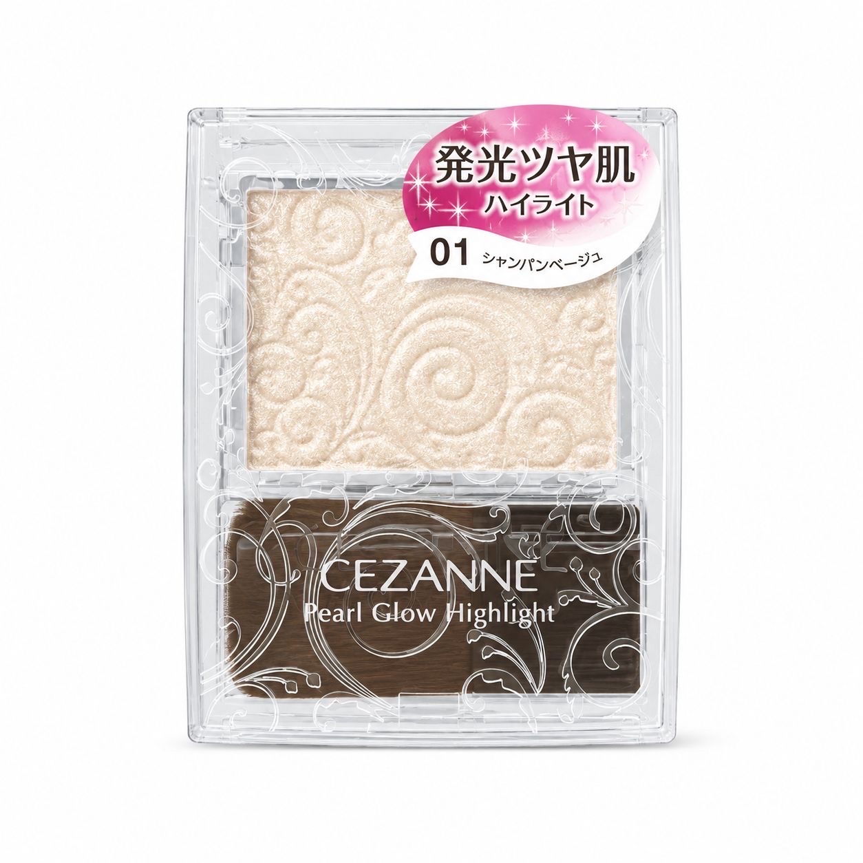 CEZANNE Pearl Glow Highlight 01(champagne beige) - Image 1