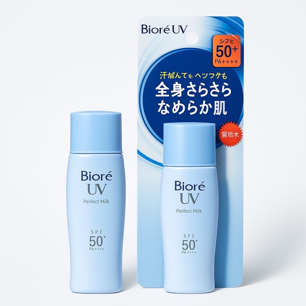 Bioré UV Smooth Perfect Milk SPF50+/PA++++ (40ml) - Image 1