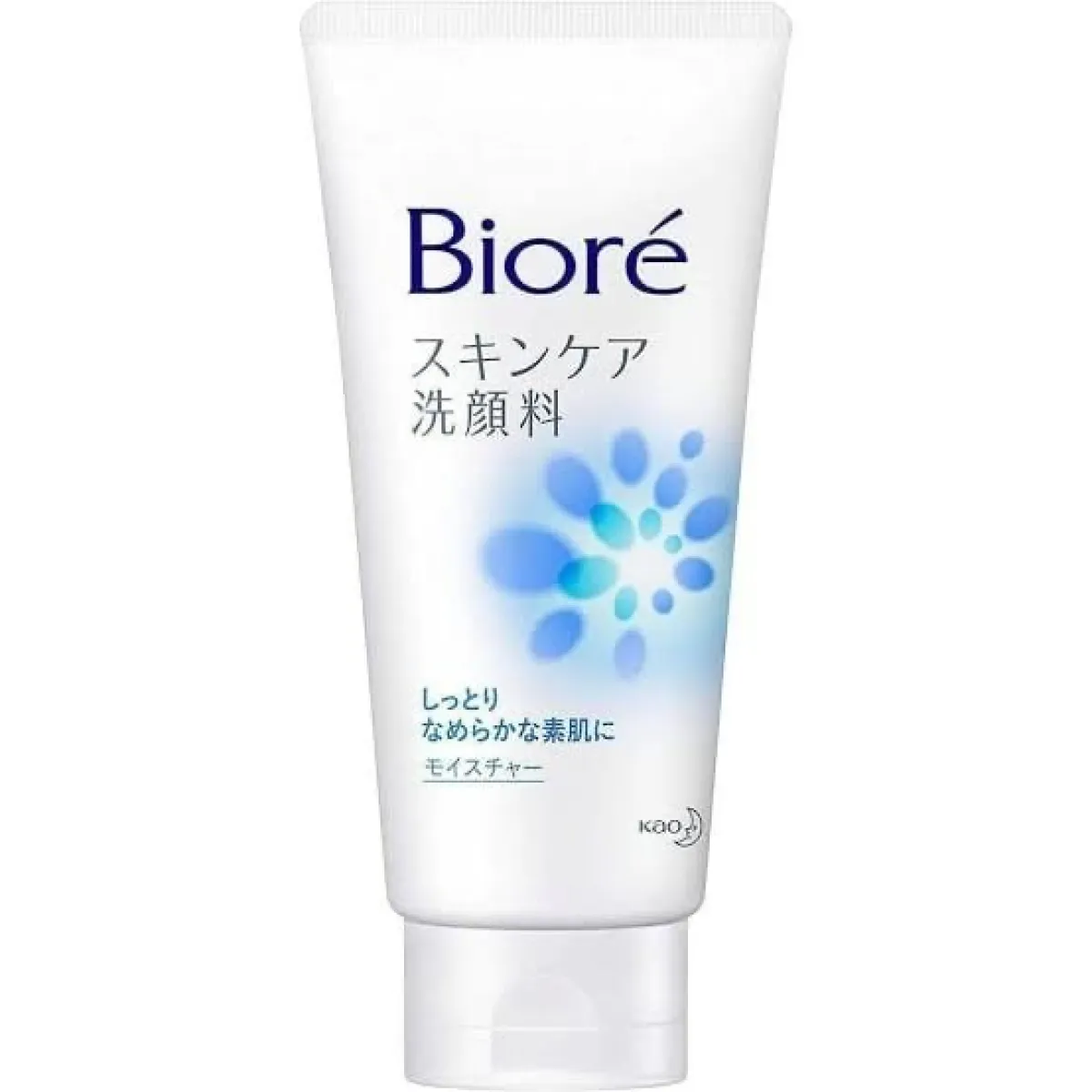 Biore Skin Care Facial Cleanser, Moisture, Large, 130 g - Image 1