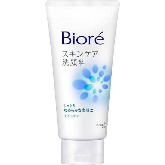 Biore Skin Care Facial Cleanser, Moisture, Large, 130 g - Image 1