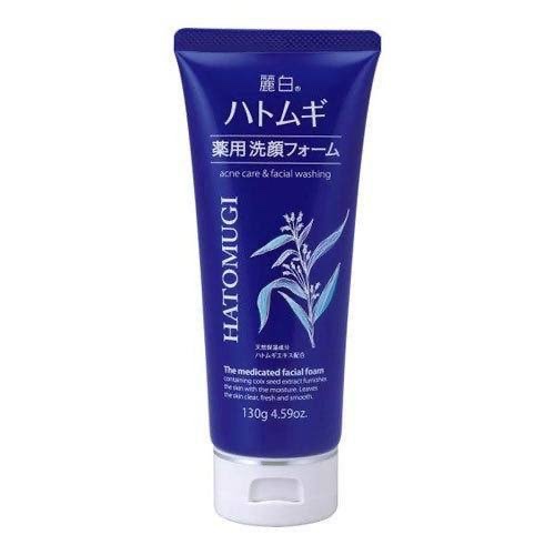 Reihaku Hatomugi Facial Cleansing Foam, 130 g - Image 1