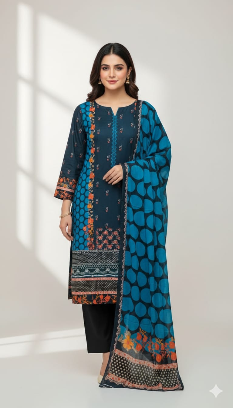 Pakistani Zam Zam Three Piece Unstitch_img_8