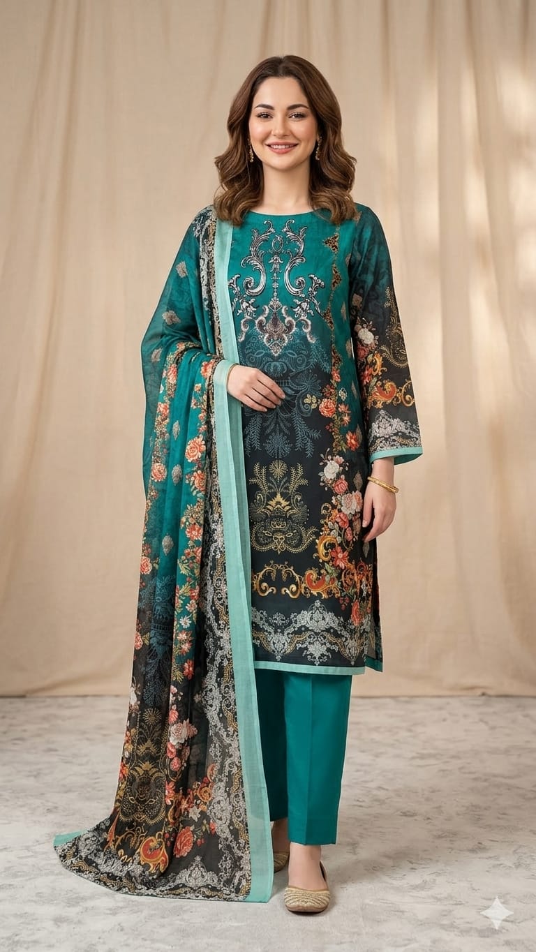 Pakistani Zam Zam Three Piece Unstitch_img_14