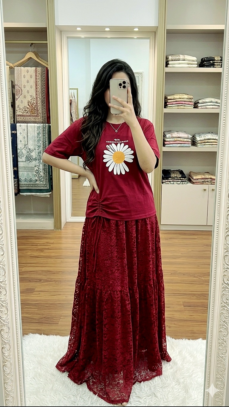 TShirt and Skirt Set_img_1
