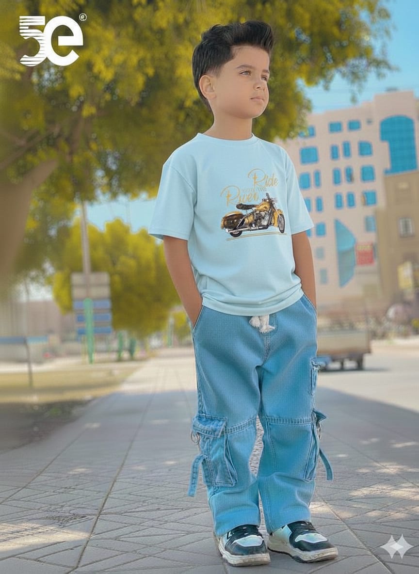 Boys Denim Pant and T-Shirt set_img_14