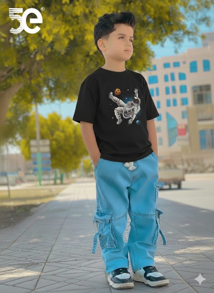 Boys Denim Pant and T-Shirt set_img_1